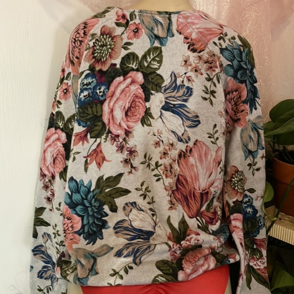 Used Sweater Angel Of The North Floral Knit Multi Color - Picture 7 of 12